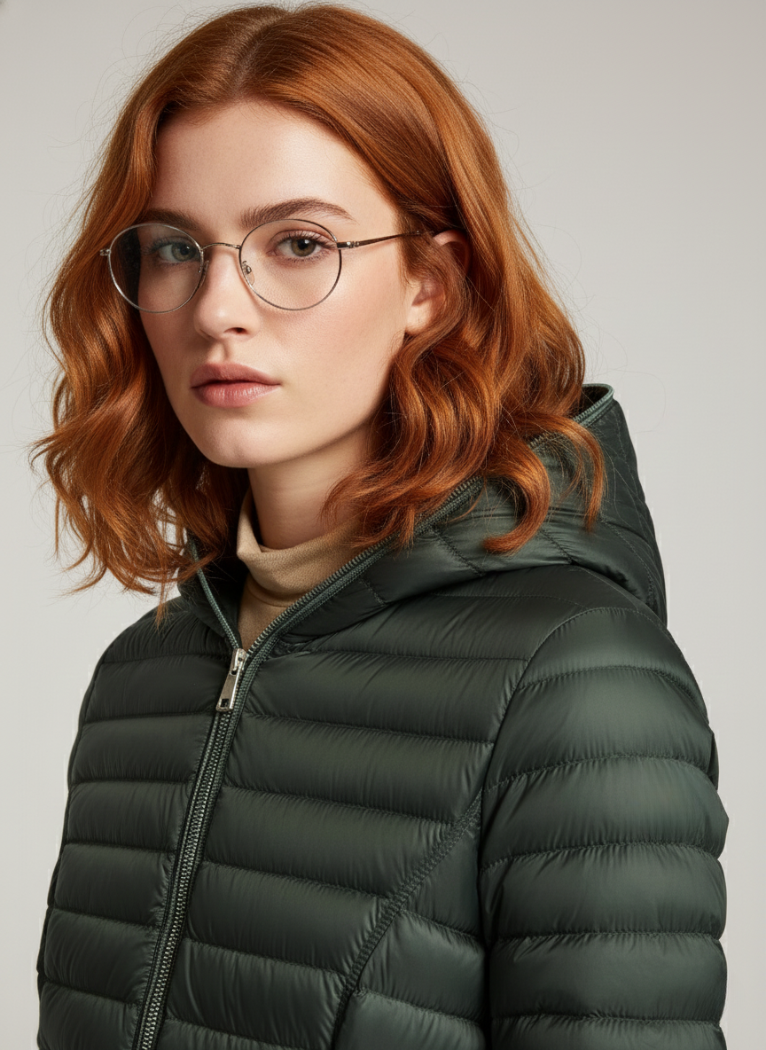 Tallulah's Lightweight Transitional Jacket – Compact & Versatile Outerwear for Travel | GREEN 2