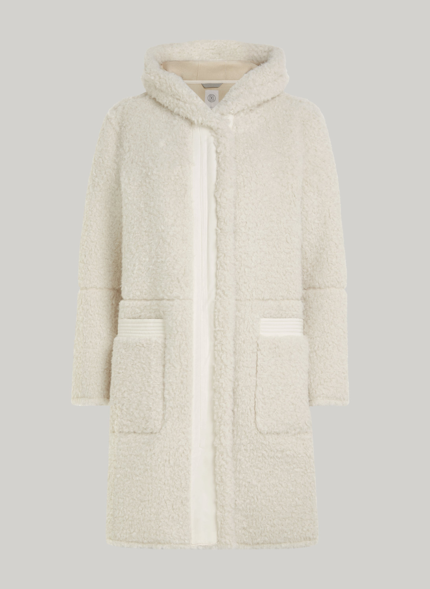 Vada's Teddy Fabric Suede Jacket – Cozy & Stylish Outerwear with Fixed Hood 5