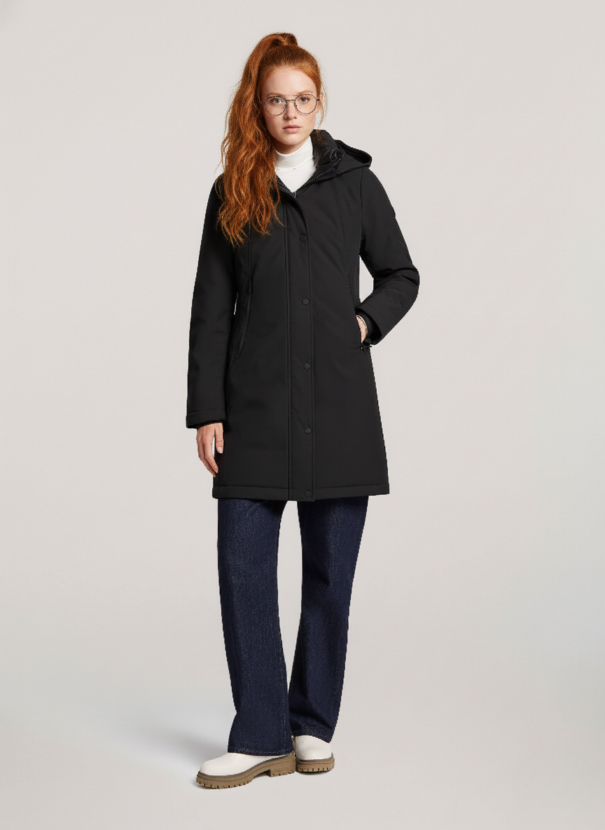 Waterproof 3-Layer Functional Jacket – Stylish & Comfortable Outdoor Wear | BLACK 1