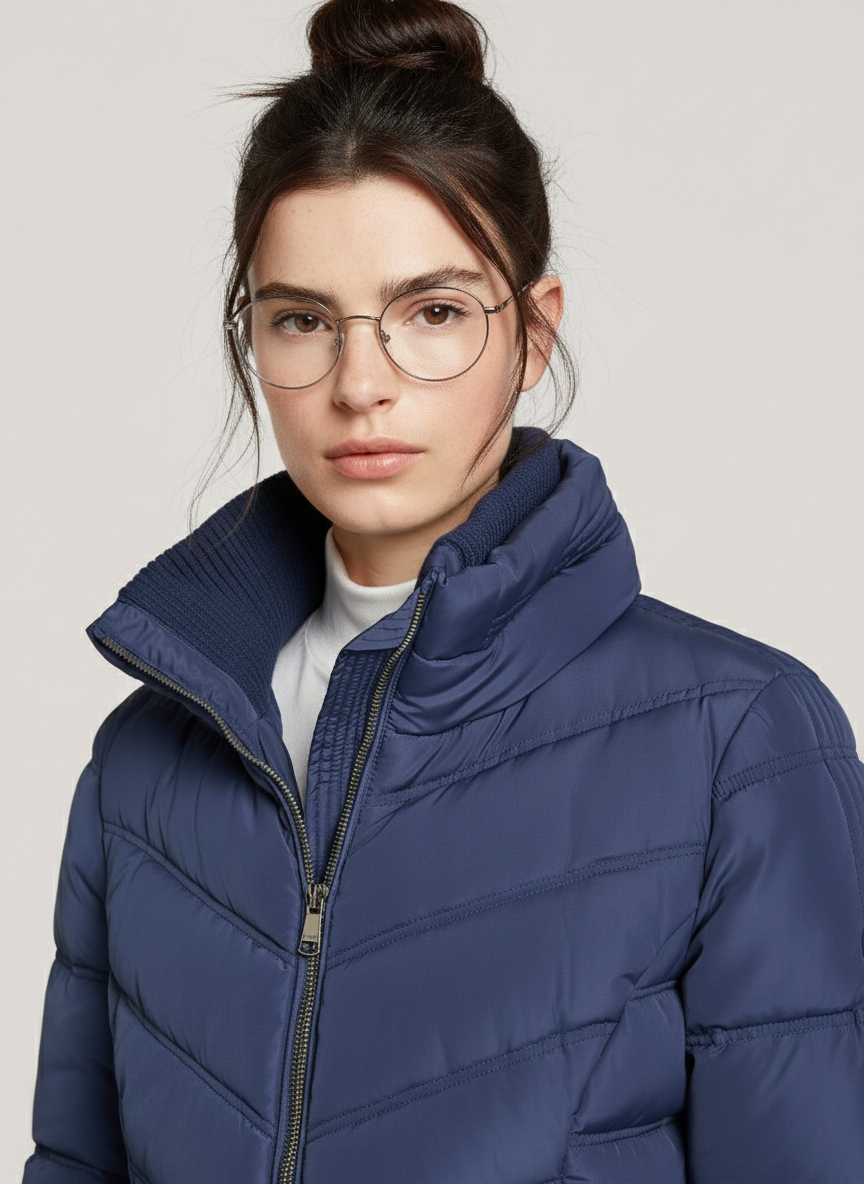 Women’s Slim-Fit Puffer Jacket – Cozy Quilted Design with Recycled Polyester Filling 2