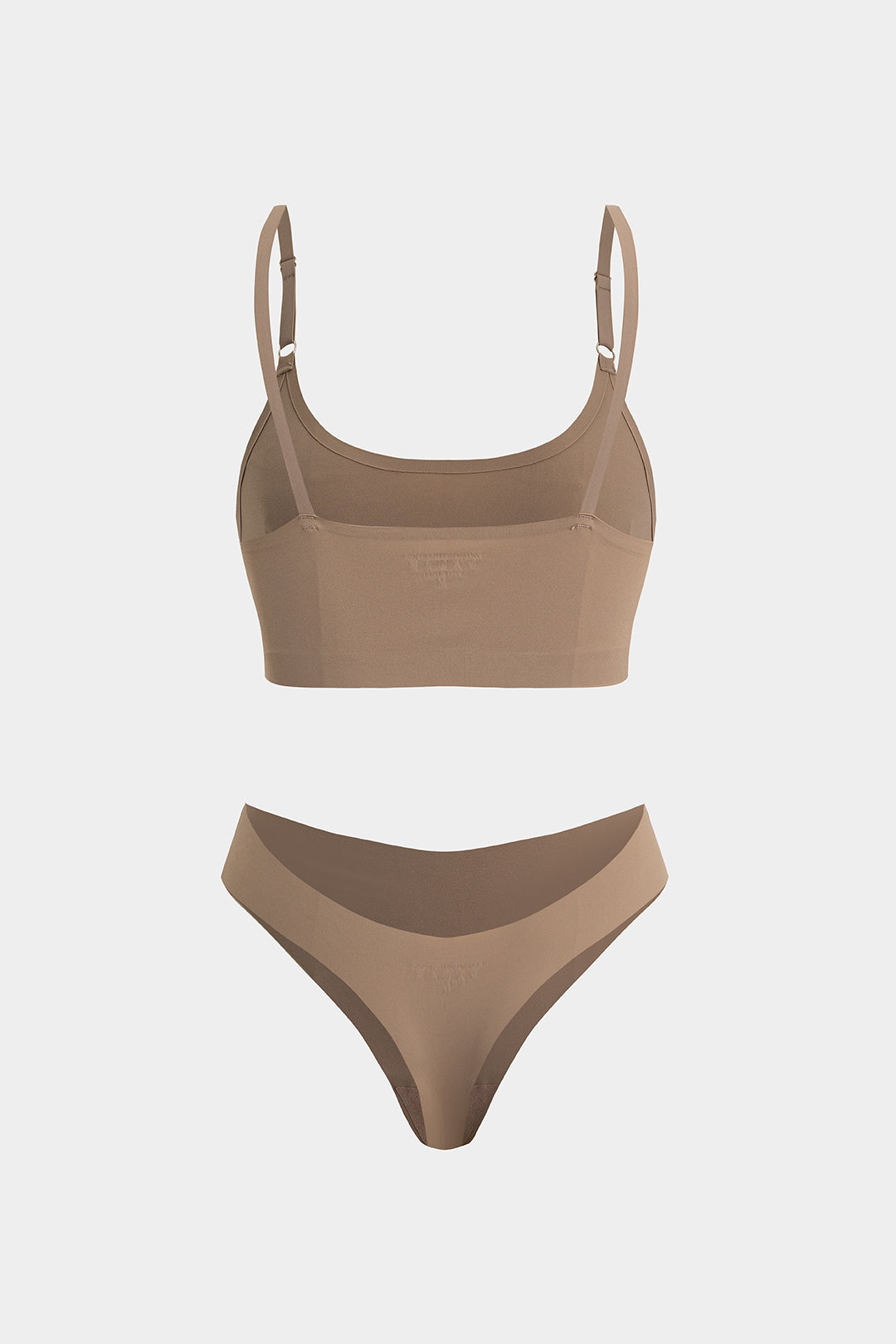 Basic Non-Wired Seamless Two-Piece Lingerie