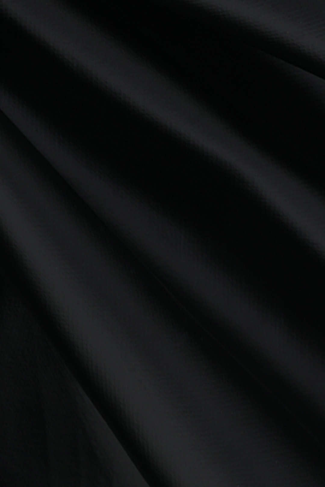 Basic faux leather cropped tee 