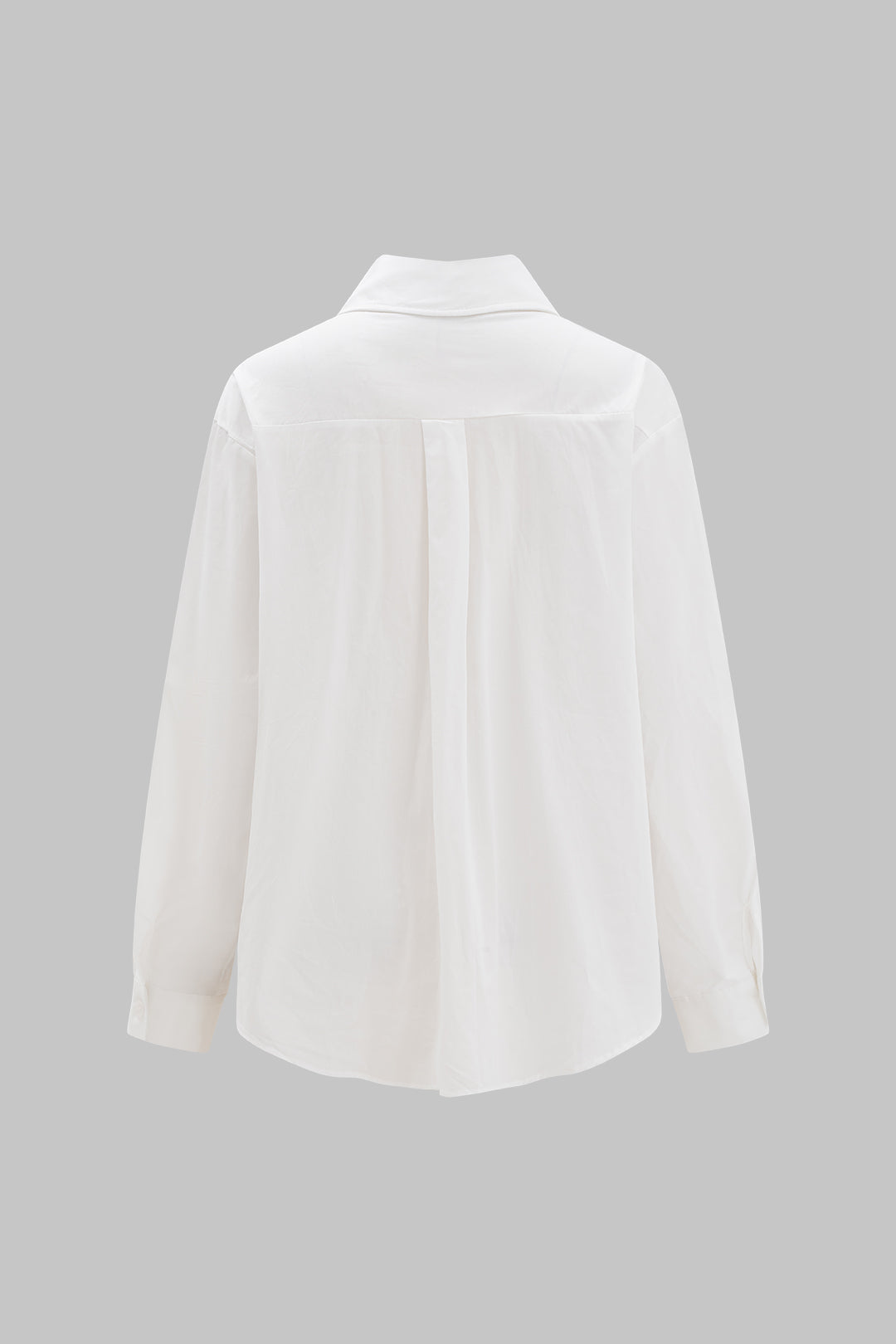 3D floral long-sleeved shirt 