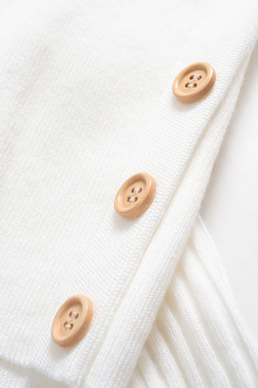 Belted Off Shoulder Cut Out Long-Sleeve Top 