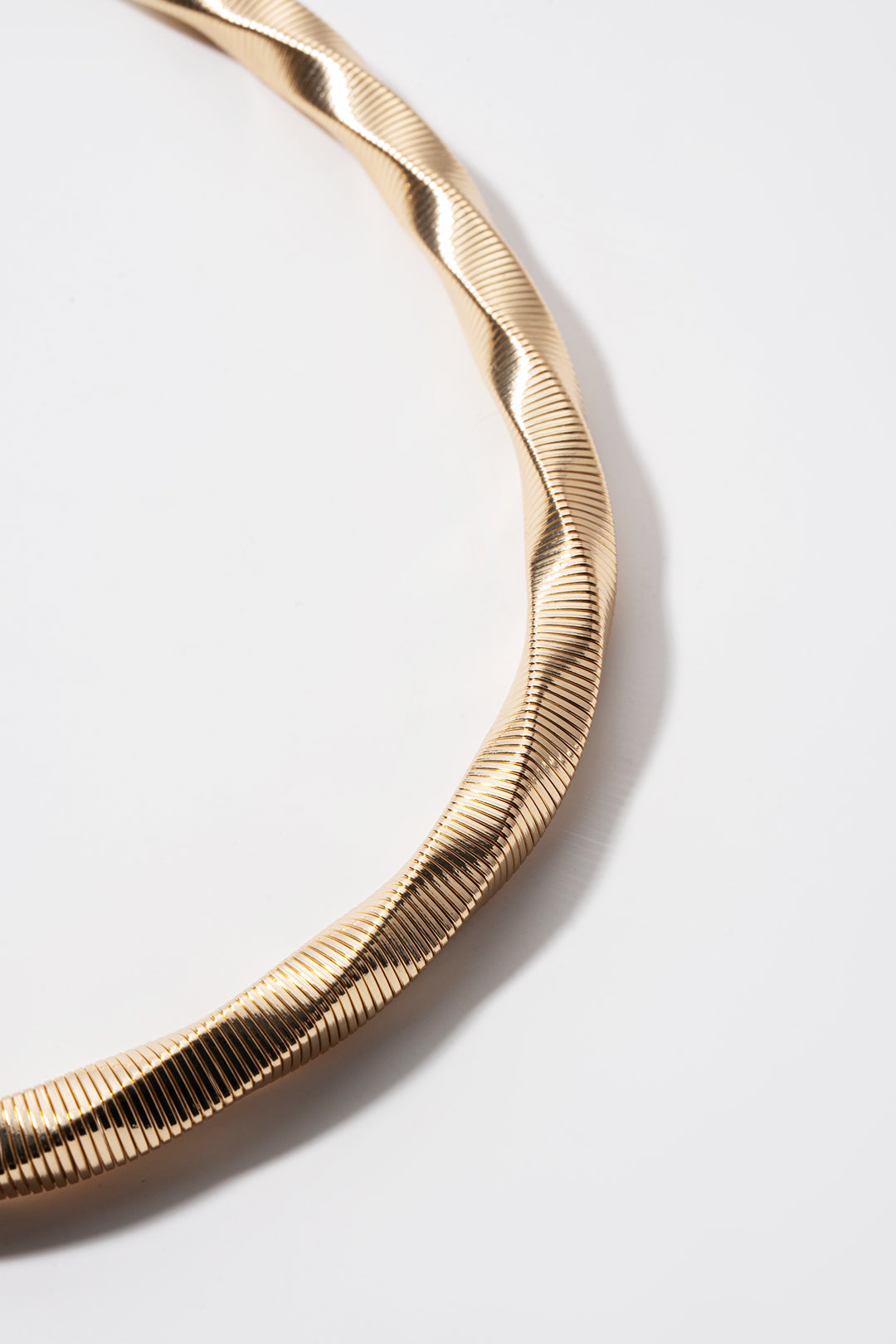 Alloy Spiral Necklace 