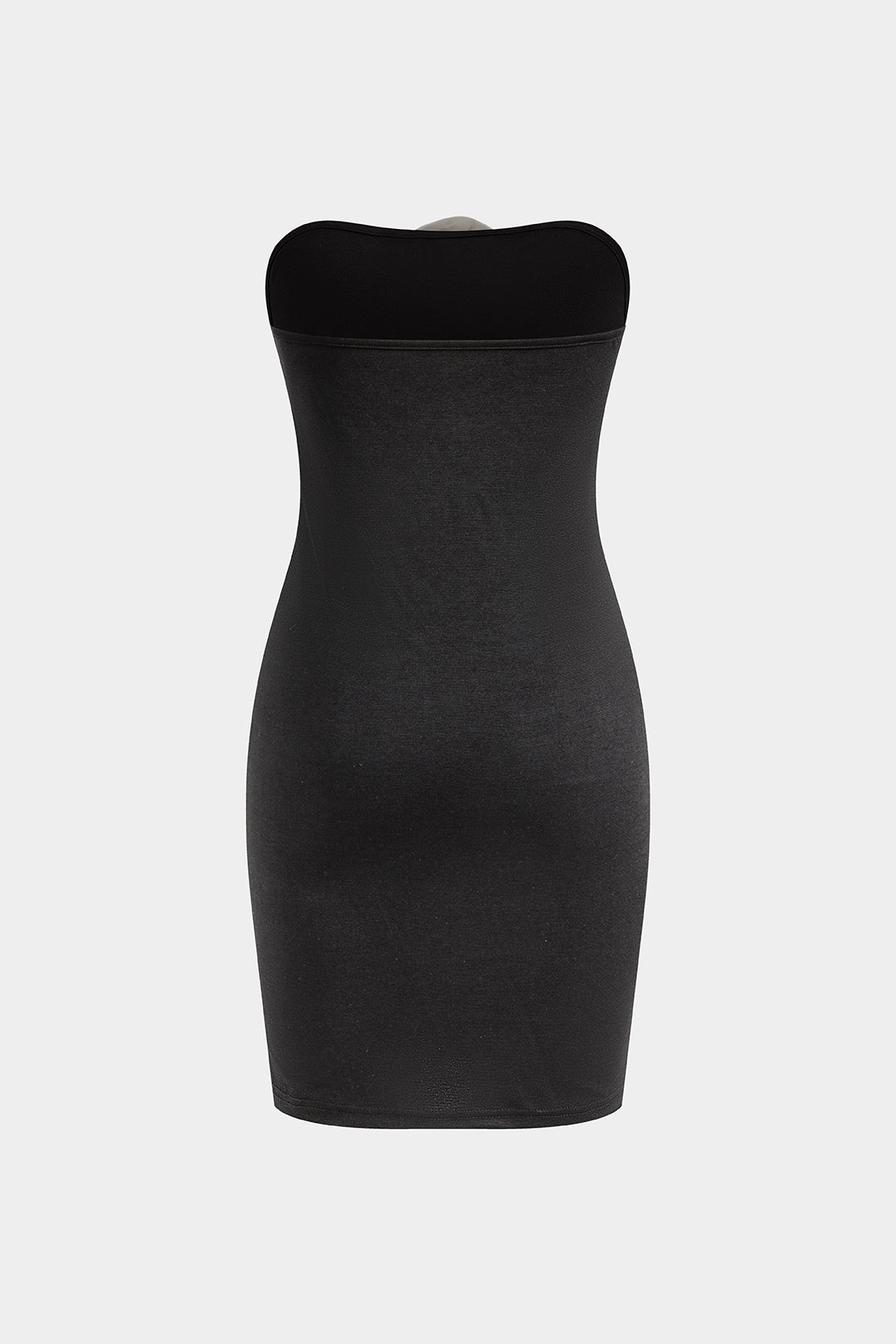 3D Flower Strapless Sleeveless Mini Dress 