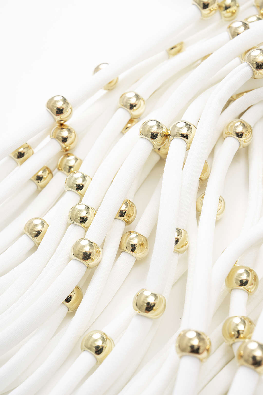 Beaded sleeveless jumpsuit 