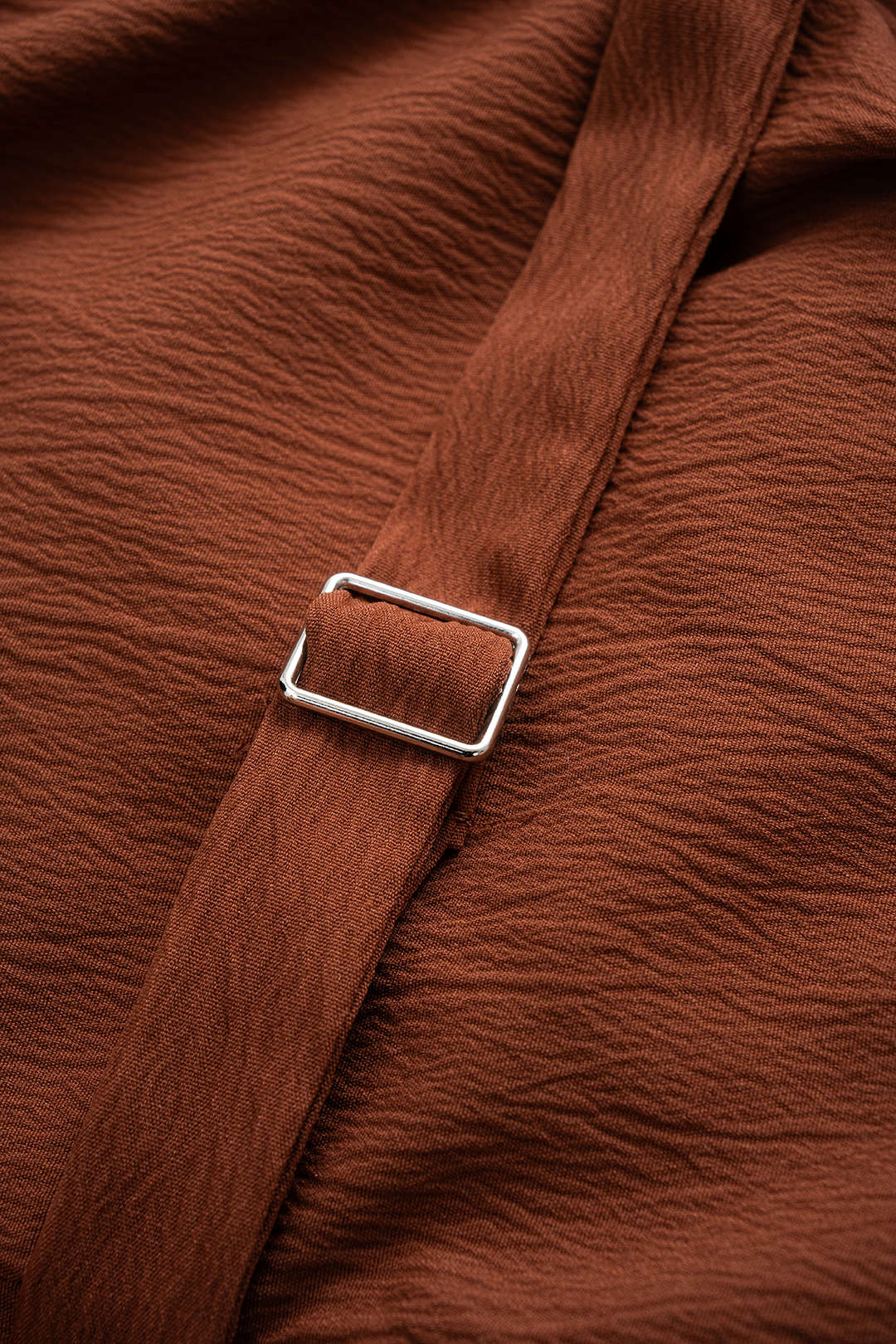 Belted Ruched Long-Sleeve Shirt 