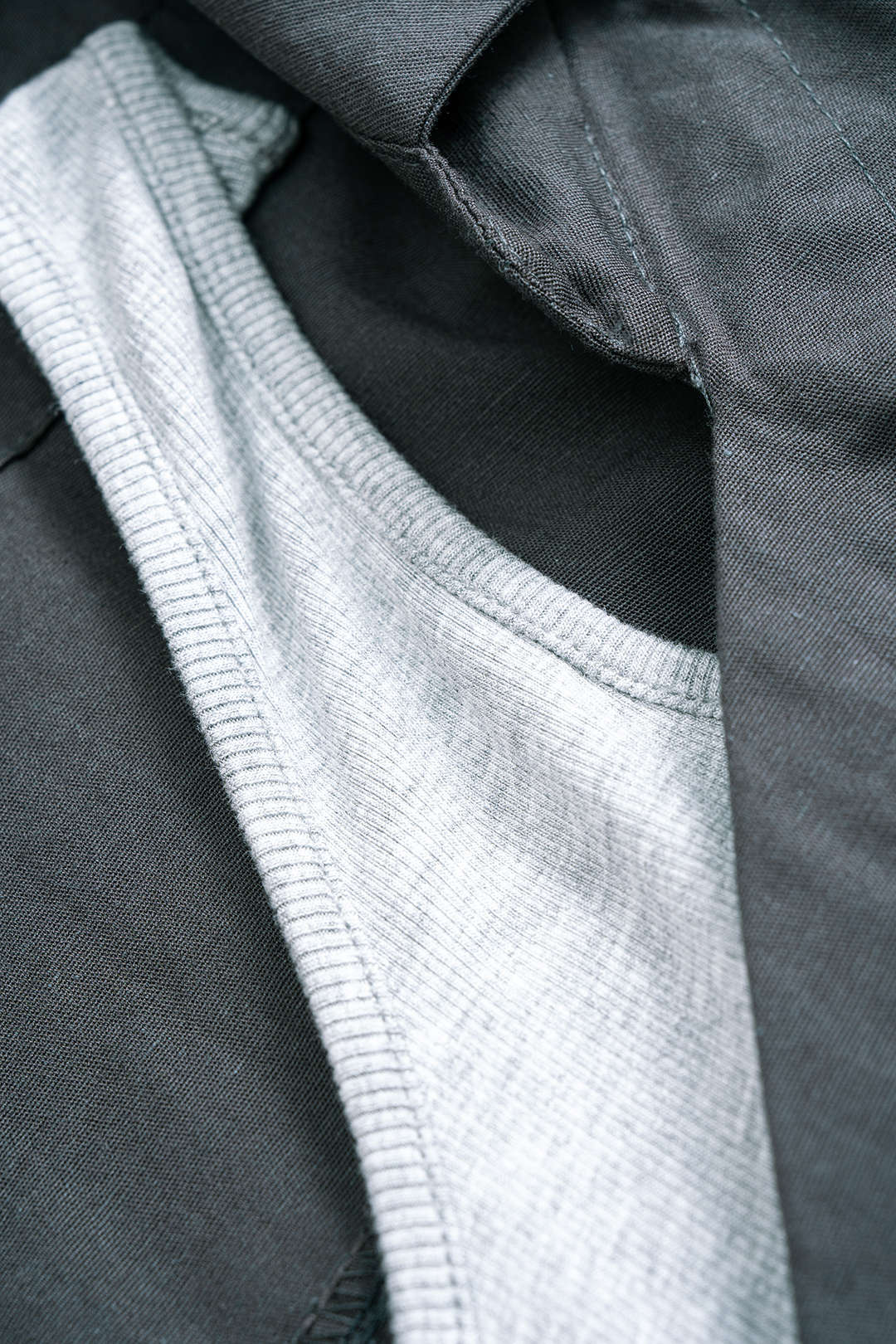 Belted Button Fake Pocket Long-Sleeve Shirt 