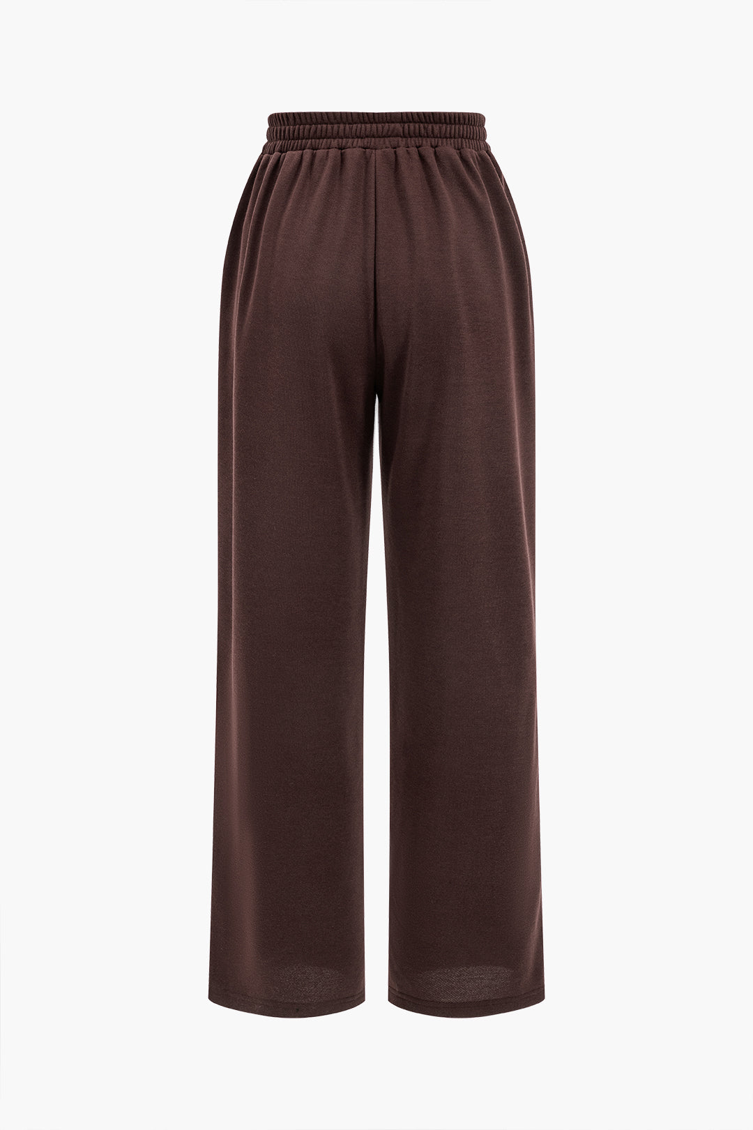 Asymmetric top and pants set