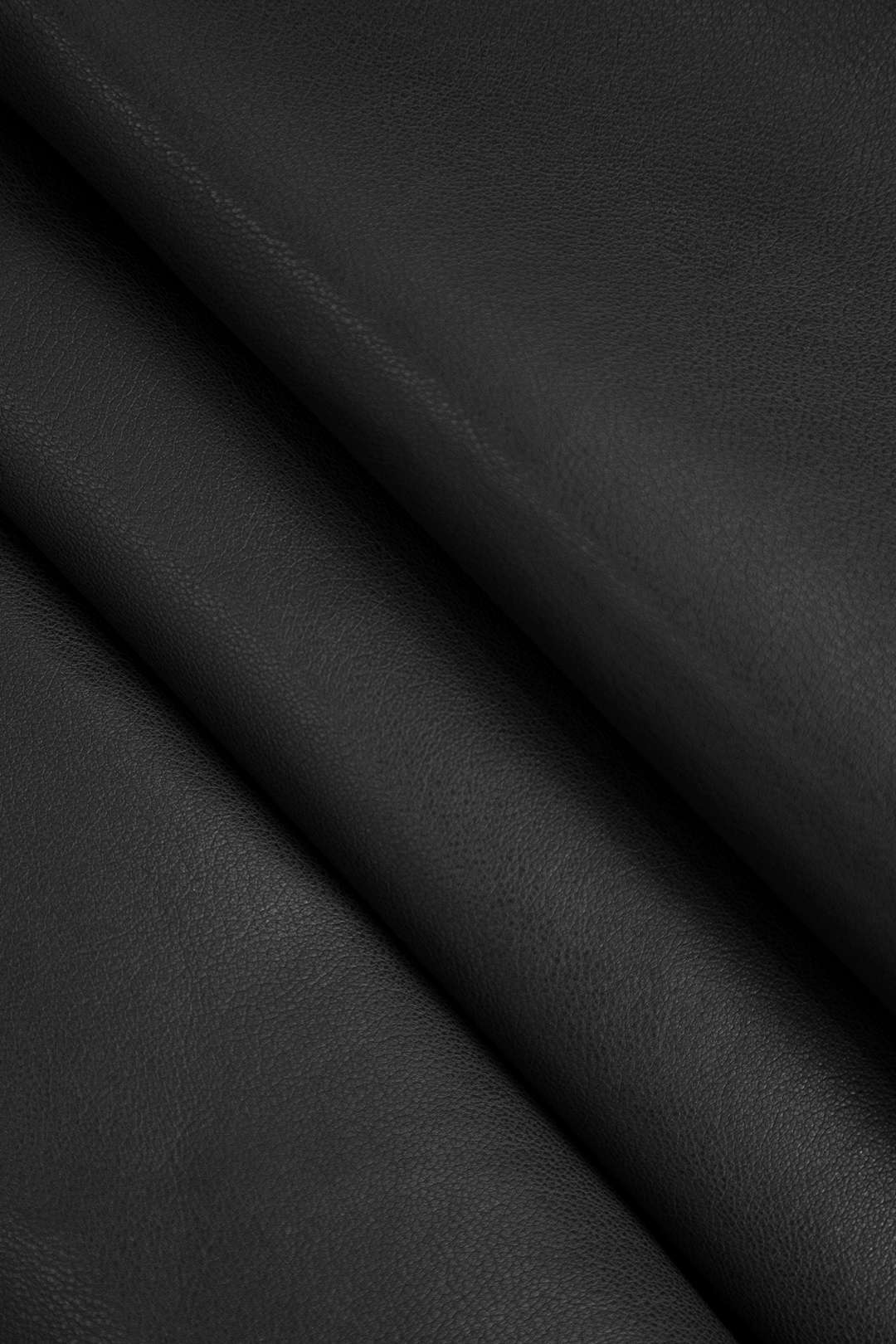 Basic faux leather pleated mini skirt 