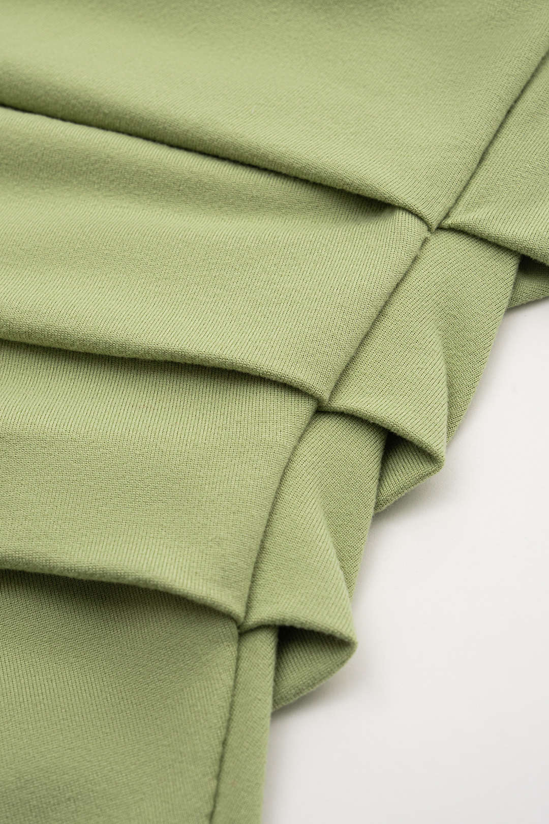 Asymmetrical ruffle Twist T-shirt 