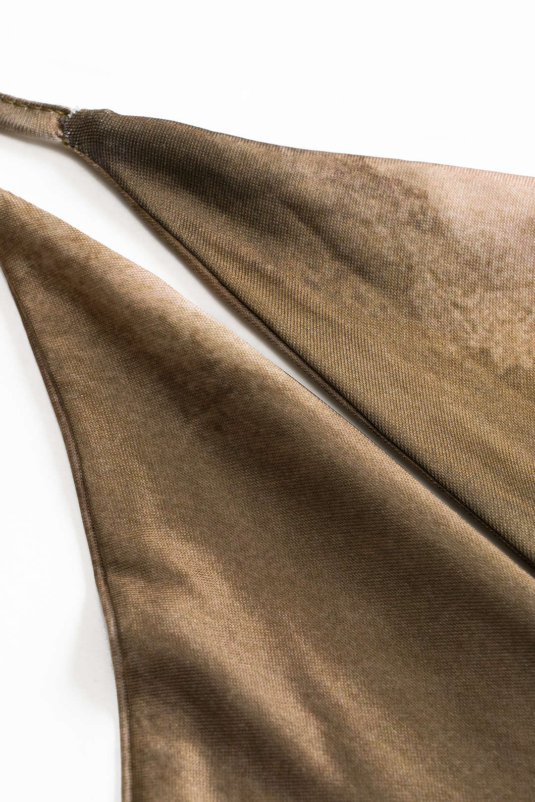 Abstract Print Backless Strappy Tie Back Cami Top 