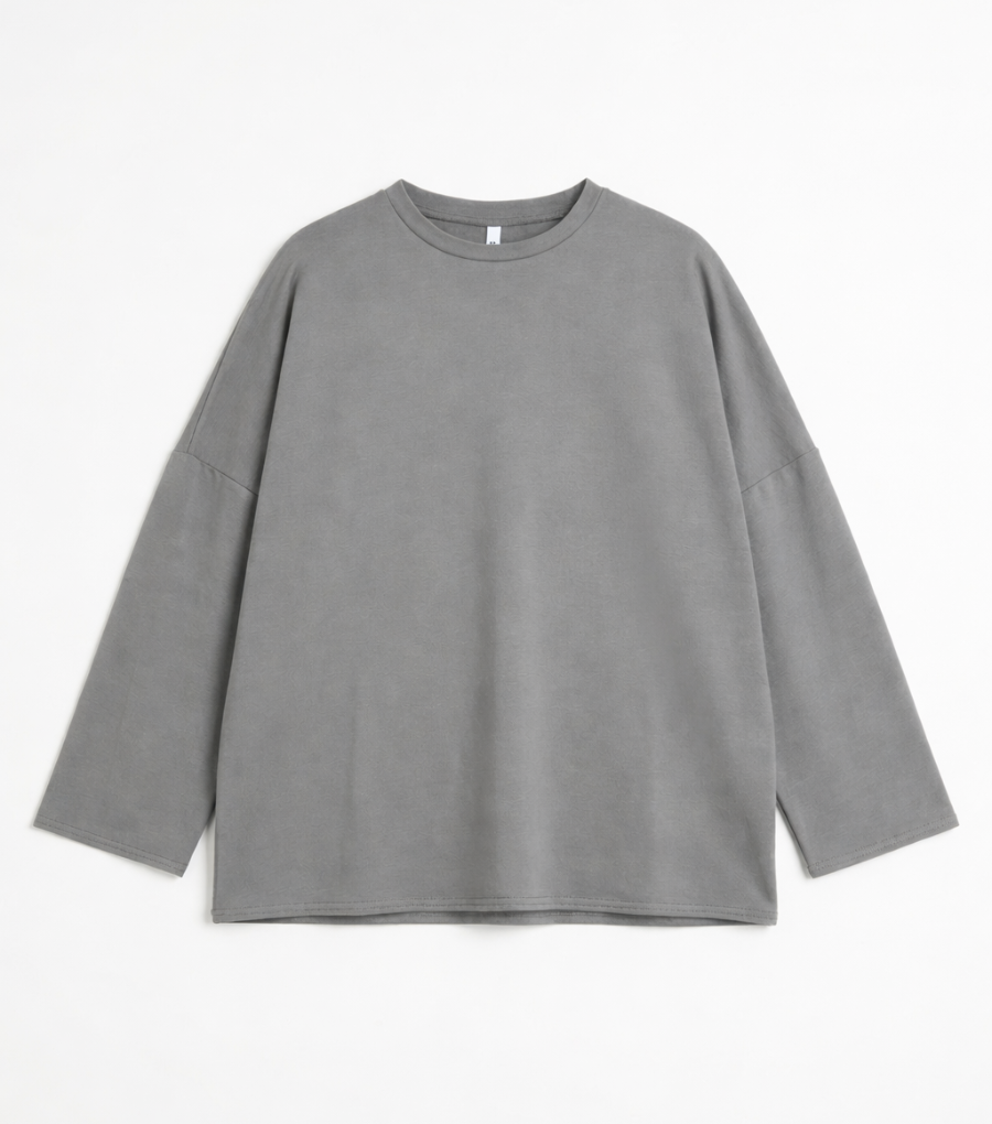 Essential Oversized Cotton Tee for Women – Relaxed Fit T-Shirt