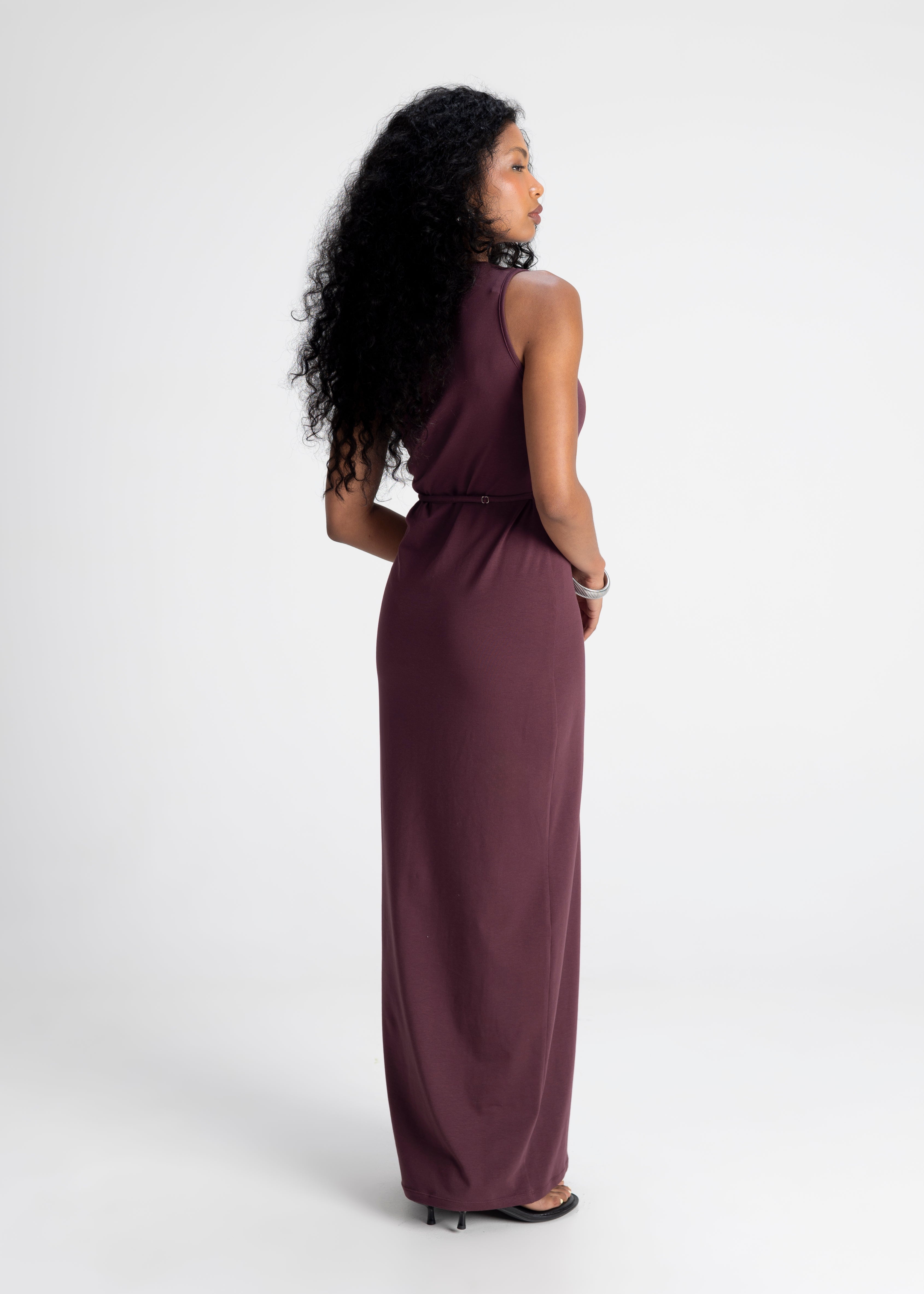 Amy Maxi Dress - Plum 