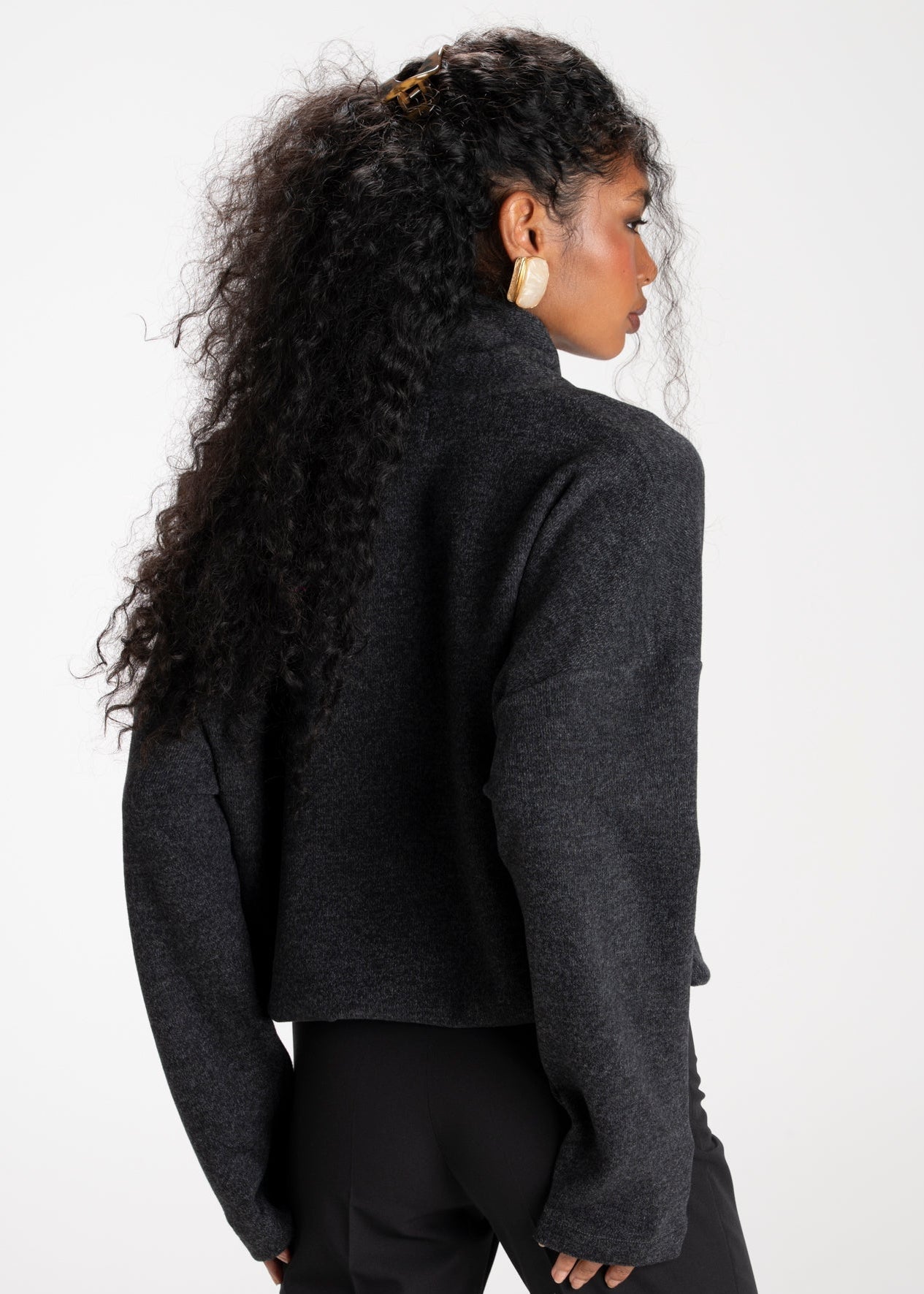 Stone Relaxed Sweater 